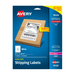 Product image of Avery Shipping Labels, 5.5 x 8.5, White, TrueBlock, Inkjet, 20 Labels (18126) 0.399 lb