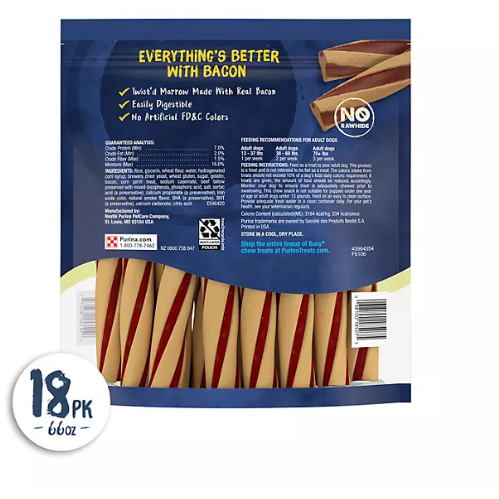 Product image of Purina Busy With Beggin' Twist'd Small/Medium Breed Dog Treats 18 ct.
