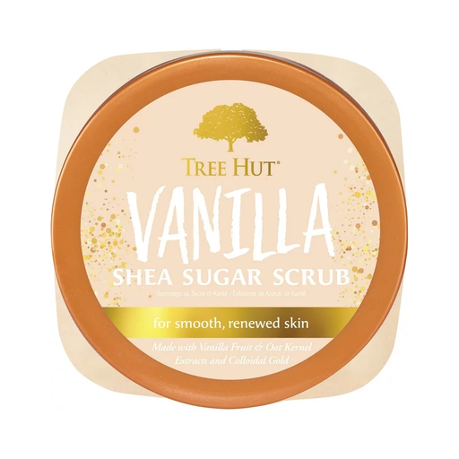 Product image of Tree Hut Body Scrub, Shea Sugar Hydrating Exfoliator for Softer, Smoother Skin, Vanilla, 18 oz