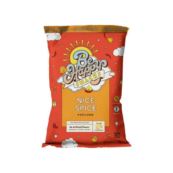 Product image of BE HAPPY SNACKS D'Amelio Nice Spice Popcorn, 5 oz