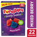 Product image of Funables Fruity Snacks Mixed Berry Fruit Snacks, 17.6 oz, 22 Count