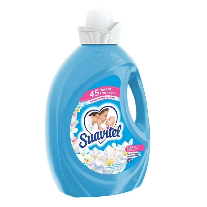 Product image of Suavitel Fabric Softener, Field Flowers, 105 oz