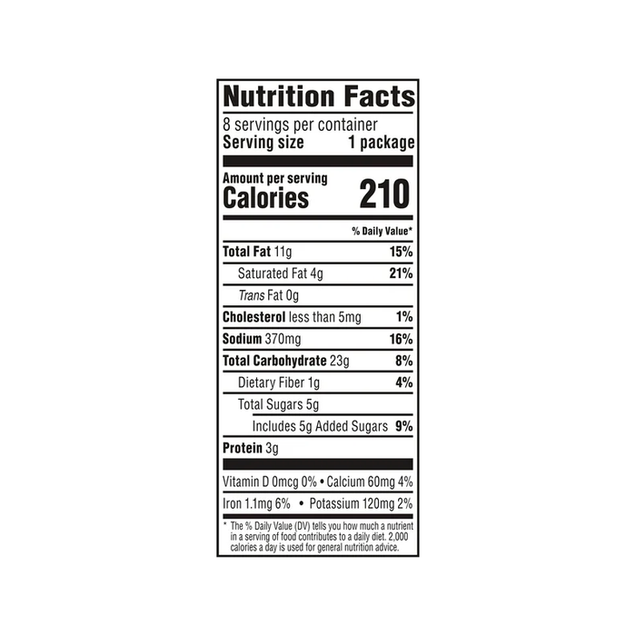 Product image of Munchies Cheetos Cheddar Cheese Sandwich Crackers, 1.38 oz, 8 Count