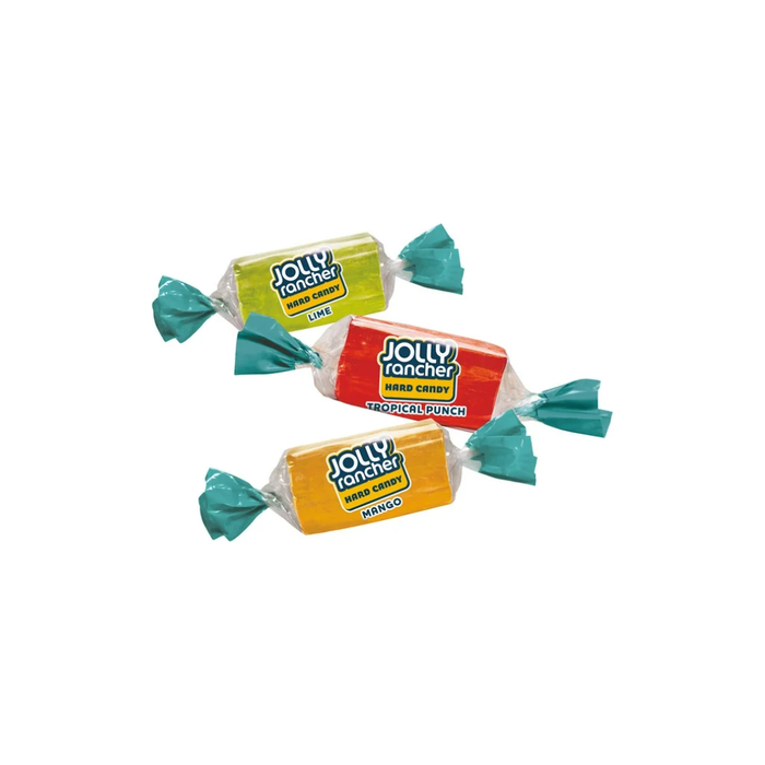 Product image of Jolly Rancher Assorted Tropical Fruit Flavored Hard Candy, Resealable Bag 13 oz