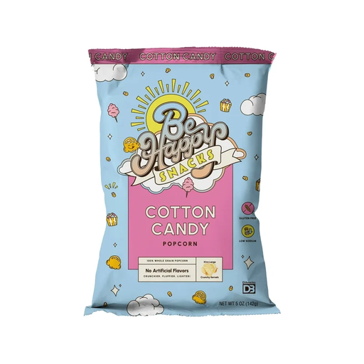 Product image of Be Happy Snacks Popcorn Cotton Candy - 5 Oz