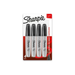 Product image of Sharpie Permanent Markers, Chisel Tip, Black, 4 Count