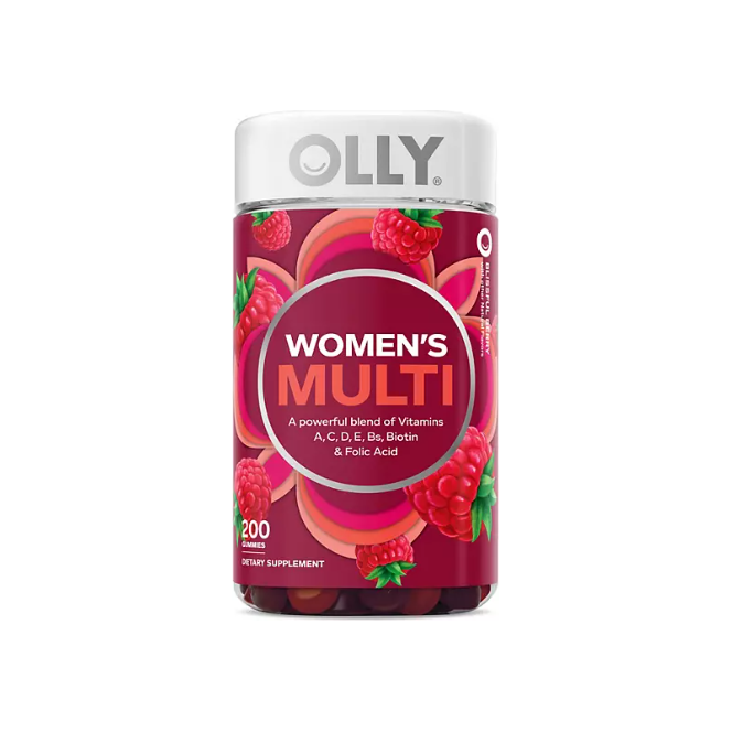 Product image of OLLY Women's Multivitamin Gummy, Health & Immune Support, Berry (200 ct.)