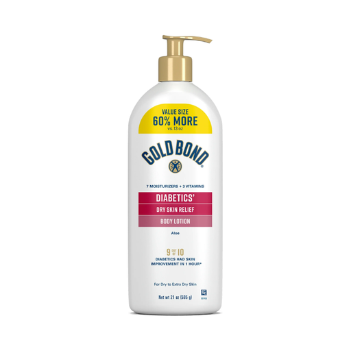 Product image of Gold Bond, Diabetics, Dry Skin Relief Body Lotion, Aloe, 13 oz