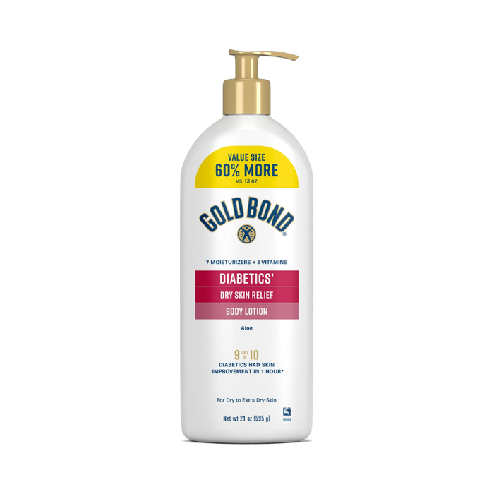 Product image of Gold Bond, Diabetics, Dry Skin Relief Body Lotion, Aloe, 13 oz