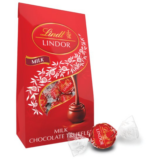 Product image of Lindt Lindor Milk Chocolate Candy Truffles, 5.1 oz.