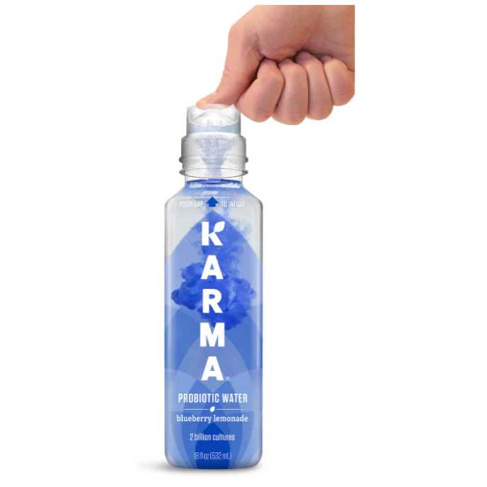 Product image of Karma Probiotic Water Blueberry Lemonade 18.0oz