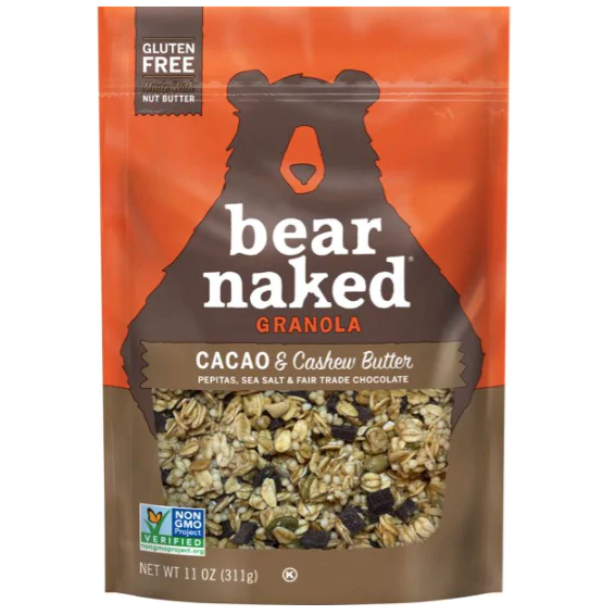 Product image of Bear Naked Granola Cereal,Cacao and Cashew Butter, 11oz,