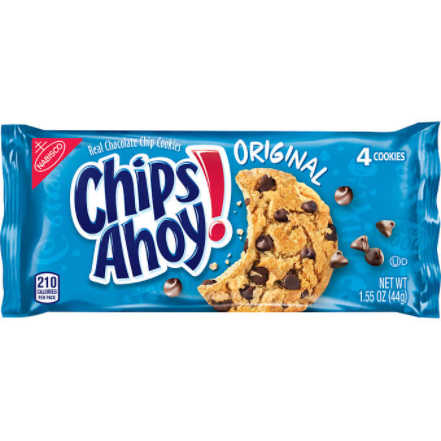 Product image of CHIPS AHOY! Original Chocolate Chip Cookies 1.55oz