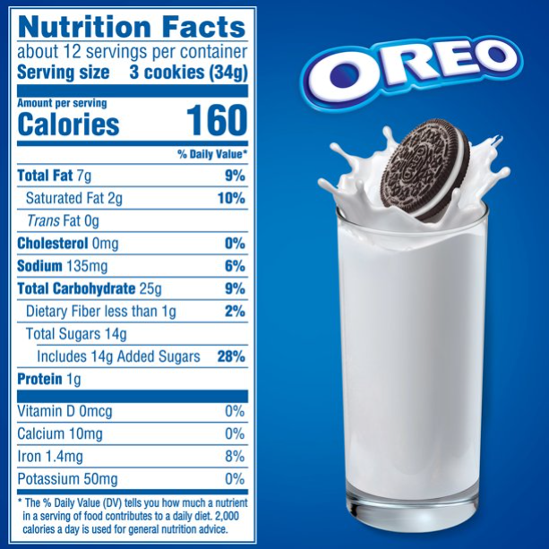Product image of Oreo Chocolate Sandwich Cookies, 14.3 Oz