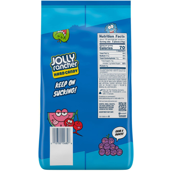 Product image of JOLLY RANCHER Assorted Fruit Flavored Hard Candy (80 oz., 360 pc.)