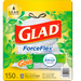 Product image of Glad ForceFlex Tall Kitchen Drawstring White Trash Bags, Gain Original Scent with Febreze Freshness (13 gal., 150 ct.)