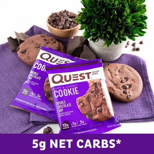 Product image of Quest Protein Cookie Double Chocolate Chip 2.08 oz