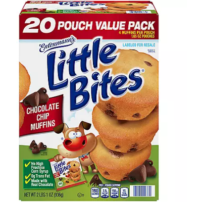 Product image of Entenmann's Little Bites Muffins (1.65oz / 20pk)