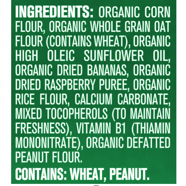 Product image of Gerber Organic BabyPops Banana Raspberry Corn and Oat Puffed Snacks, 1.23 Oz