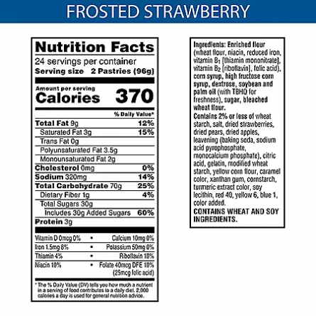 Product image of Pop-Tarts, Frosted Strawberry (48 ct.)