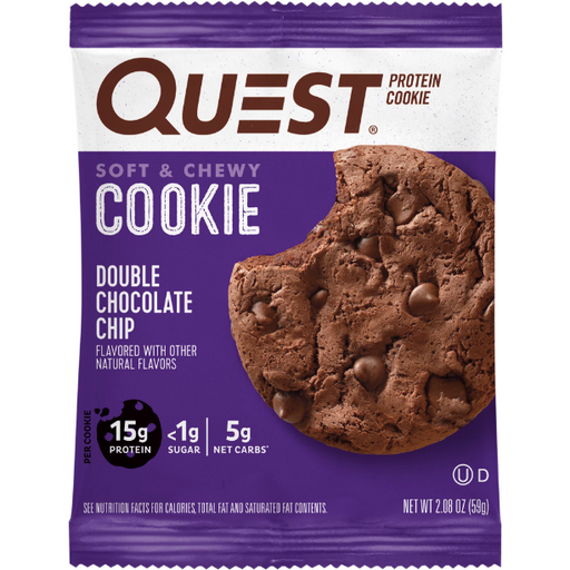 Product image of Quest Protein Cookie Double Chocolate Chip 2.08 oz