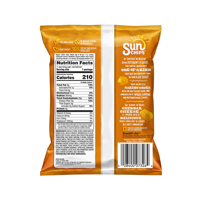 Product image of SunChips Harvest Cheddar