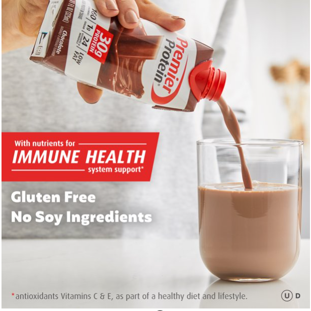 Product image of Premier Protein Shake, Chocolate, 30g Protein, 11 Fl Oz, 4 Ct