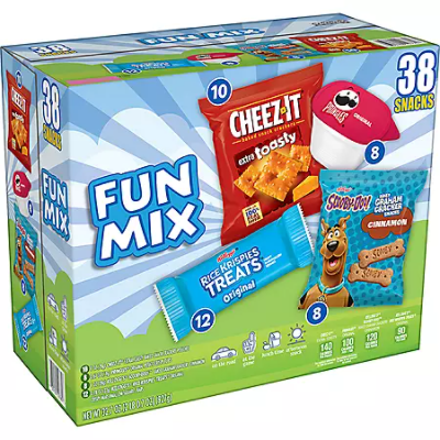 Product image of Kellogg's Fun Mix Variety Pack (38 pk.)