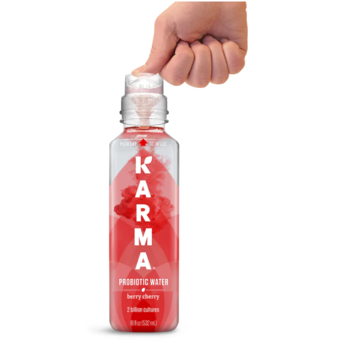 Product image of Karma Probiotic Water Berry Cherry 18.0oz