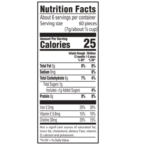Product image of Gerber Organic Puffs Cranberry Orange Cereal Snacks, 1.48 Oz