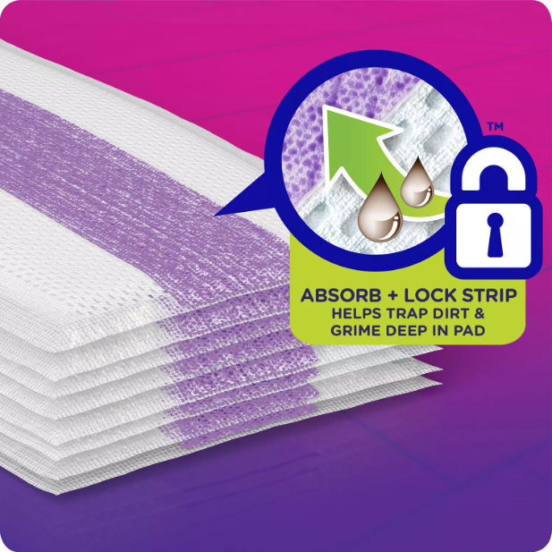 Product image of Swiffer Wetjet Mopping Refill Pack (32 Refill Pads + 2 Bottles of Cleaner, 1.25 L ea.)