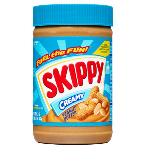 Product image of SKIPPY Peanut Butter, Creamy, 7 g protein per serving, 16.3 oz