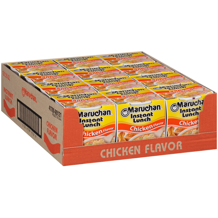 Product image of Maruchan Instant Lunch Chicken Flavor, 2.25 Ounce (Pack of 12)