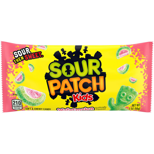 Product image of SOUR PATCH KIDS Watermelon Soft & Chewy Candy 2 oz