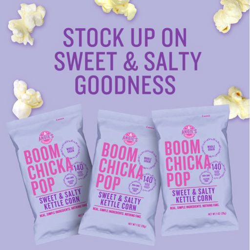 Product image of Angie's Boom Chicka Pop Sweet & Salty Kettle Corn Popcorn - 1oz