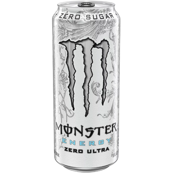 Product image of (12 Cans) Monster Zero Ultra, Sugar Free Energy Drink, 16 fl oz