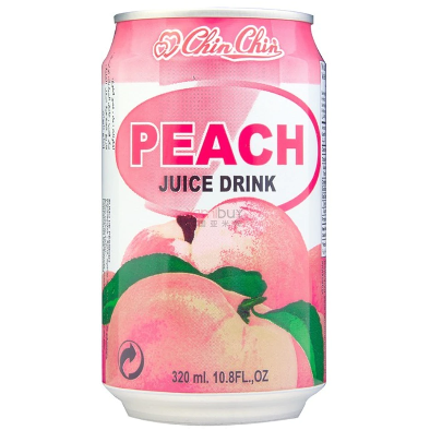 Product image of Chin Chin Peach Juice Drink 10.8 oz