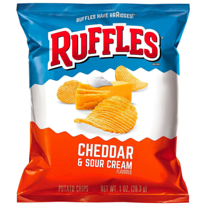 Product image of Ruffles Cheddar & Sour Cream 1.5oz