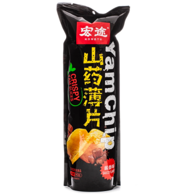 Product image of Hongtu Yam Chips, Sauce Flavor 90 g