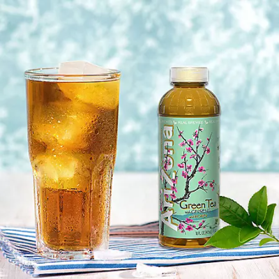 Product image of AriZona Green Tea with Ginseng and Honey (16oz / 24pk)