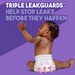 Product image of Luvs Pro Level Overnight Soft Wetness Indicator Diapers - Size 2, 104 Count