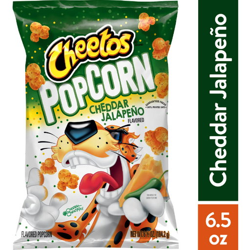 Product image of Cheetos Popcorn, Cheddar Jalapeno, 6.5 oz