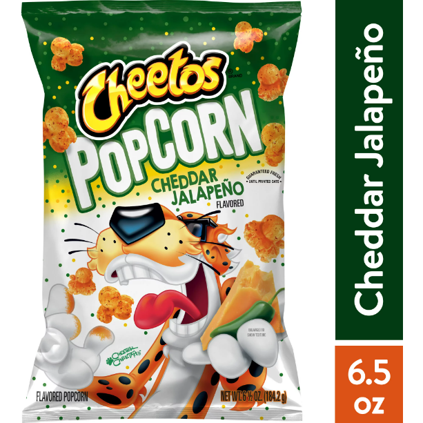 Product image of Cheetos Popcorn, Cheddar Jalapeno, 6.5 oz
