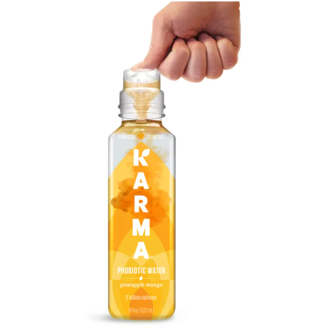 Product image of Karma Probiotic Water Pineapple Mango 18oz