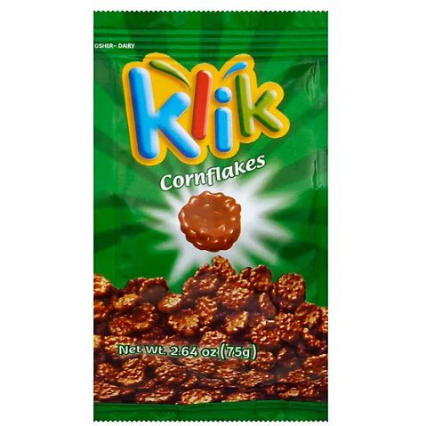 Product image of Klik Chocolate Covered Corn Flakes - 2.64 Oz