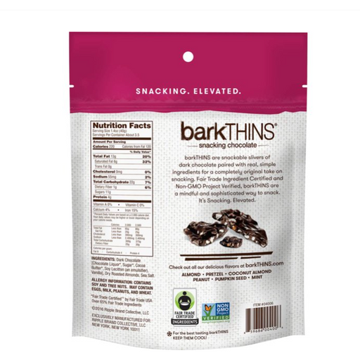 Product image of barkTHINS Almond with Sea Salt Dark Chocolate - 4.7oz