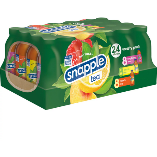 Product image of Snapple Tea Variety Pack (20 fl. oz. bottles, 24 pk.)