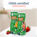 Product image of Gerber Organic Puffs Cranberry Orange Cereal Snacks, 1.48 Oz