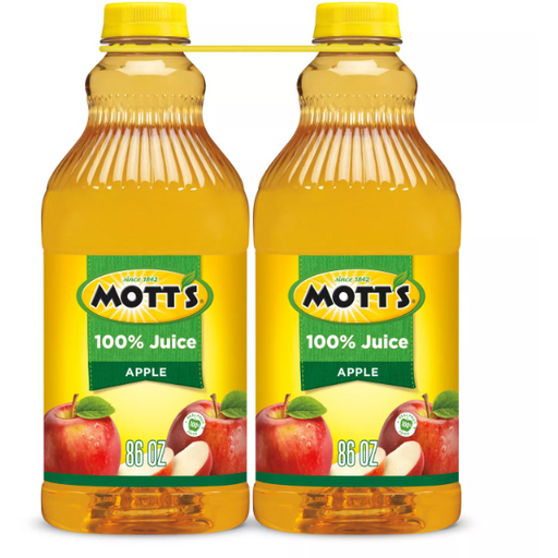 Product image of Mott's 100% Apple Juice (86 fl. oz., 2 pk.)