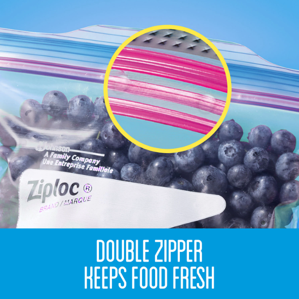 Product image of Ziploc Easy Open Tabs Freezer Gallon Bags (152 ct.)